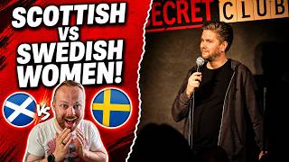 Englishman Reacts to... Scottish VS Swedish women - Fredrik Andersson: Stand up Comedy