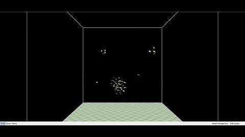 Simulation of flocking