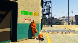 Попали в тюрьму и пытаемся сбежать. Приключения заключенных в ГТА 5 РП | GTA 5 RP (Rainbow)