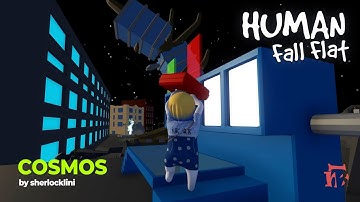 Human Fall Flat - Cosmos Level Walkthrough | Custom Map | Steam Workshop | Full Gameplay