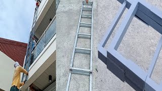 How to make a fire exit ladder