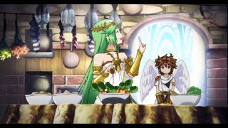 Kid Icarus:  Uprising Animation Shorts - Palutena's Revolting Dinner Part 1 [1080p Upscale]