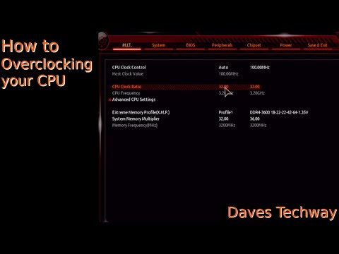 How to Overclock the CPU on the Gigabyte B450 I Aorus Pro Wifi Motherboard