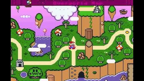 SMW Custom Overworld - Holiday Festival 2022