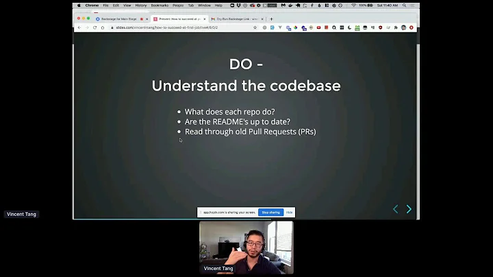 How to succeed at your first developer job (Vincen...