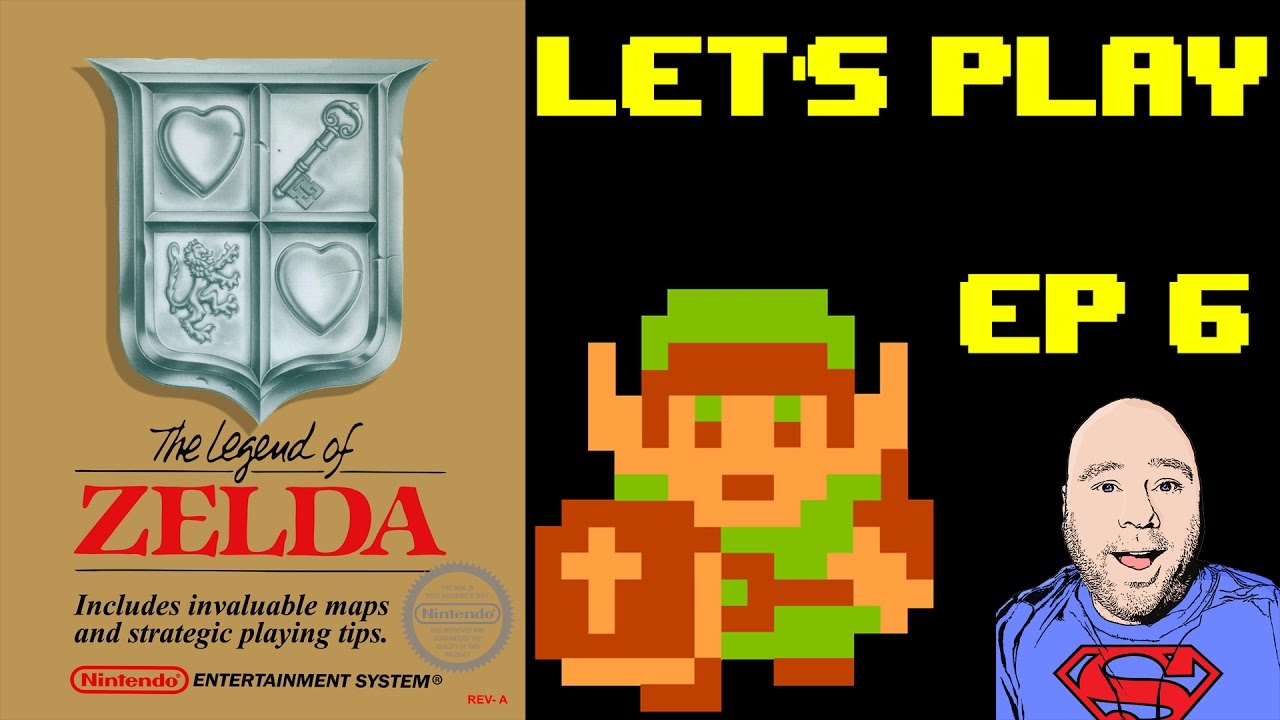 Legend of Zelda NES Ep 6 The Blue Ring Suit, Dungeon 4, and a chatty 6 year old YouTube