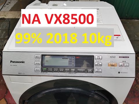 Mới 99% NA VX8500 10kg máy giặt hàng nhật bãi panasonic nội địa nhật