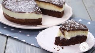 TORTA CREMOSA AL COCCO E CIOCCOLATO un dolce fresco e goloso perfet...