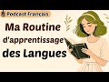 Podcast français | Language Learning Study Routine | Start Learning French