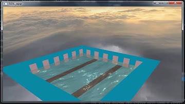 Swiming pool final, opengl 4.0+