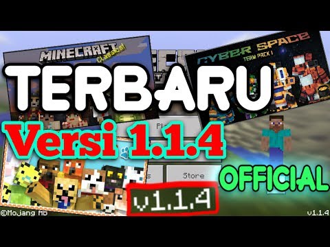 Mcpe terbaru versi 1.1.4 official - YouTube
