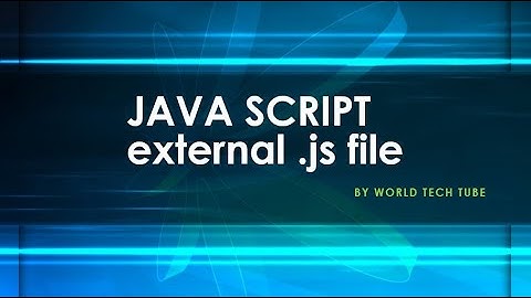 How to link an external Javascript file | Using external Javascript | Javascript tutorial 2020