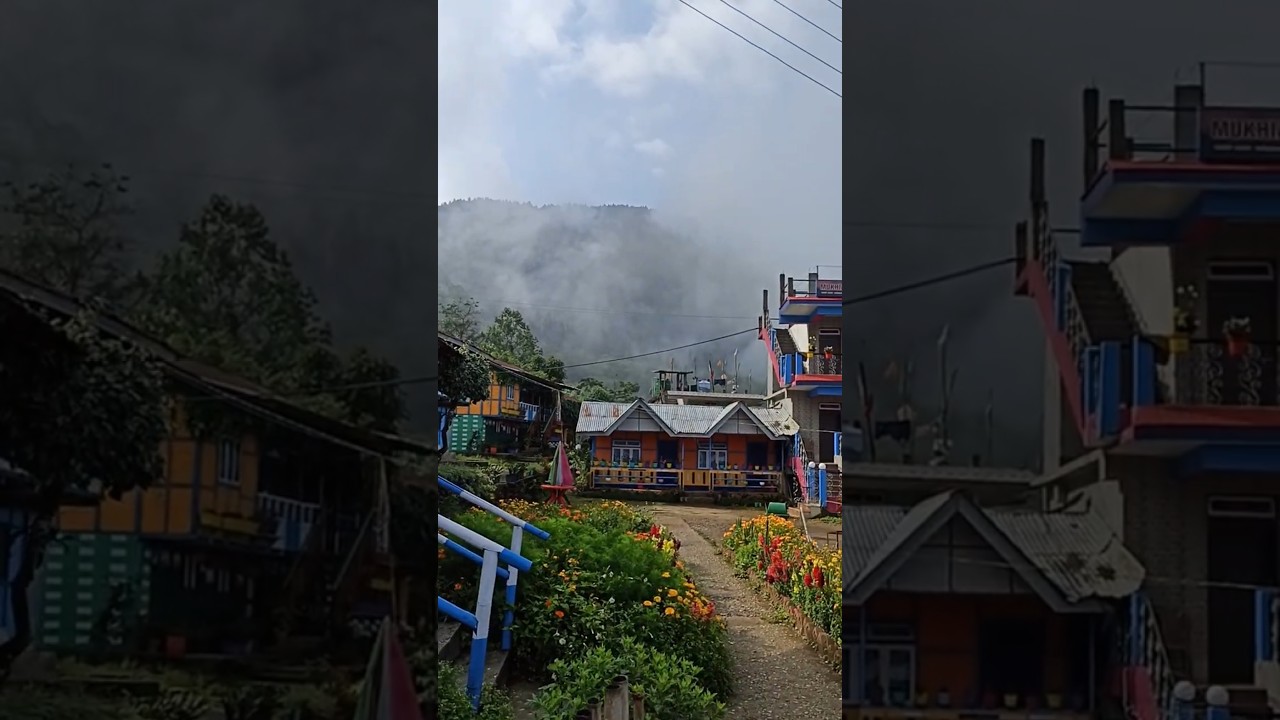 Icche Gaon , a village in Kalimpong 