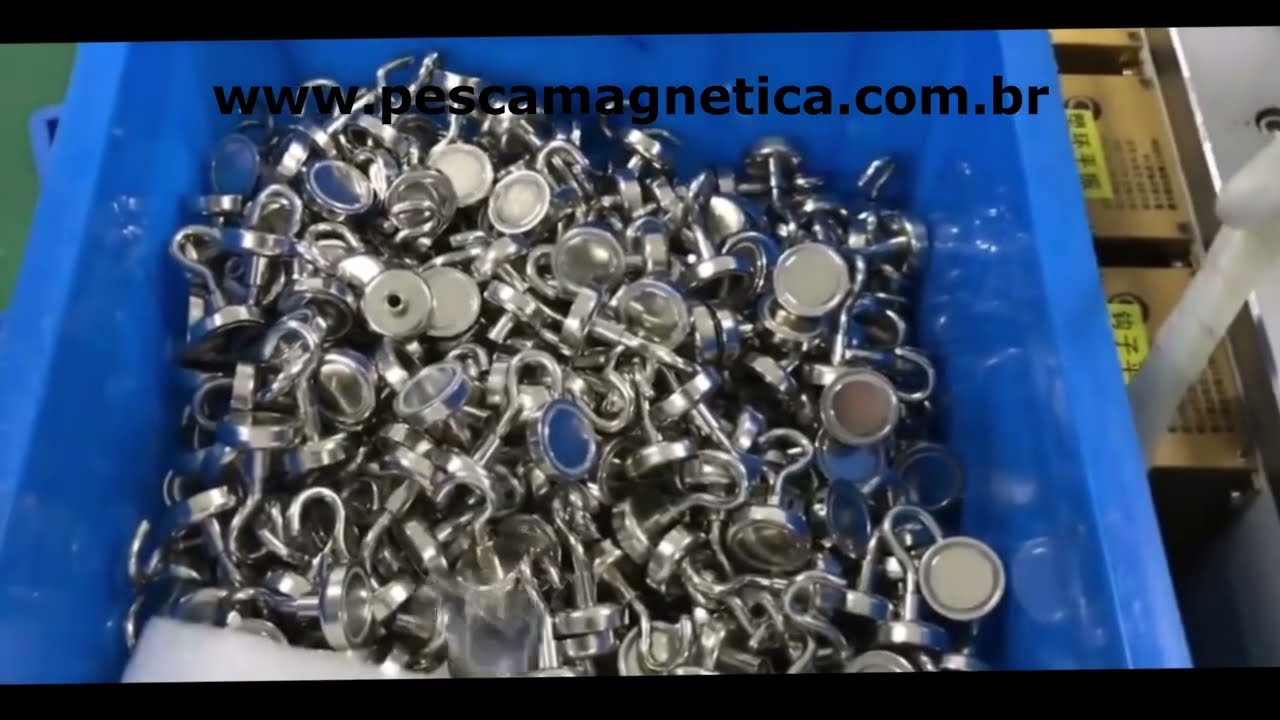 Produção e Fabricação imãs Pesca Magnetica e Fixadores Magnetico / Embuchados Magnéticos