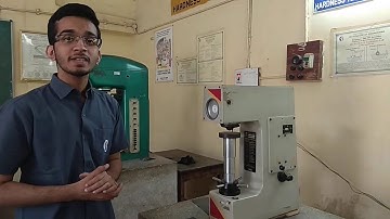 Rockwell hardness test