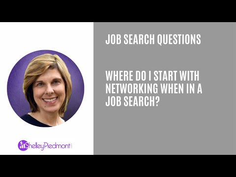 Where Do I Start With Networking When I Am In A Job Search?