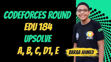 Educational Codeforces Round 184 Upsolve (A, B, C, D1, E)