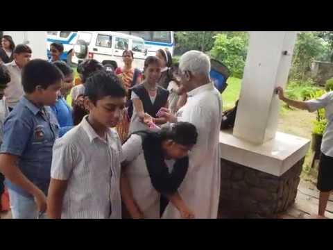 Fr  Jose Maniparambil with Madonna children