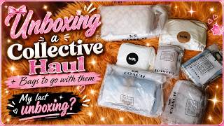 My Last Unboxing?! Collective Coach Haul + The Bags to Match