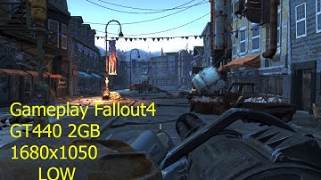 Test and Gameplay Fallout 4 gt 440 2gb