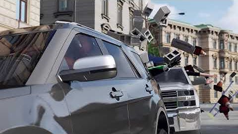 Accident Reconstruction in UNREAL ENGINE