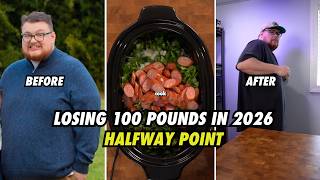 losing 100 pounds in 2026 by eating in a calorie deficit: June recap