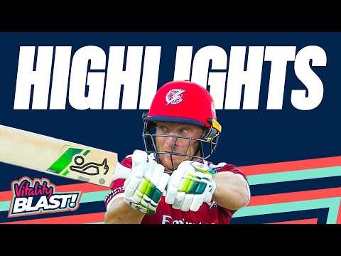 Jos Buttler Hits 77 Runs Off 46 Balls | Yorkshire vs Lancashire - Highlights | Vitality Blast 2025