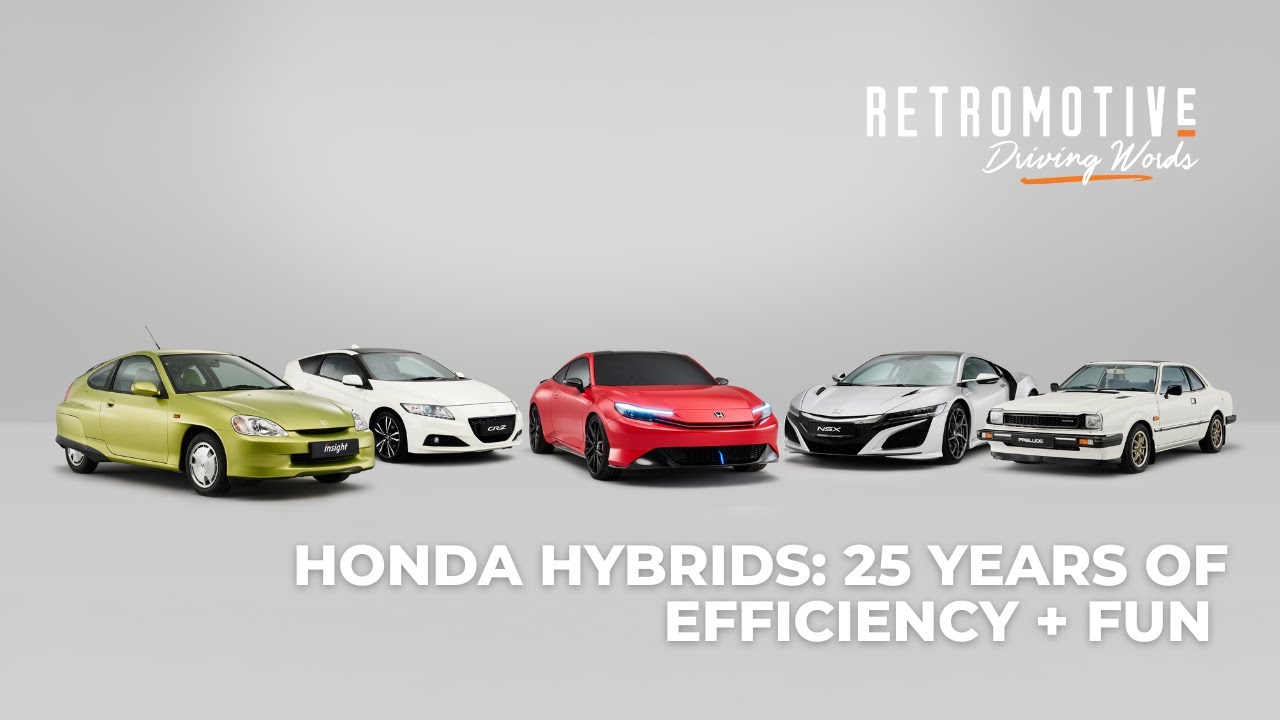 Honda Hybrids: 25 Years of Efficiency + Fun | Retromotive