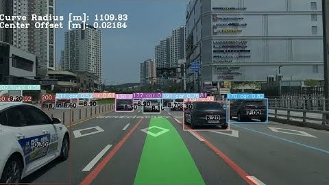 Yolov5 DeepSORT + Lane Finding + Distance Calculation