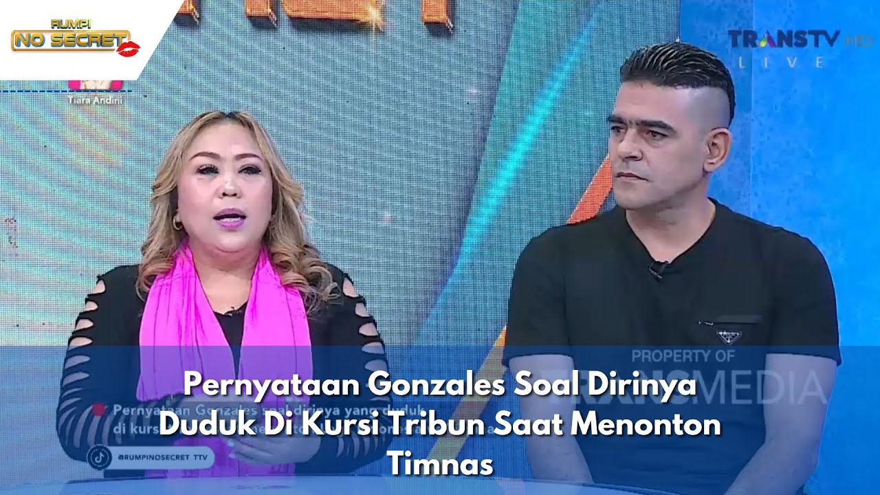 Pernyataan Gonzales Soal Dirinya Duduk Di Kursi Tribun Saat Menonton Timnas | RUMPI (14/6/24) P1