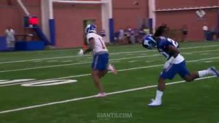 Odell beckham jr. Top Two deep Plays of Training Camp Early Today