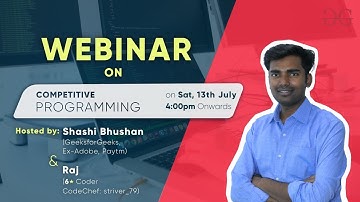 Webinar on Competitive Programming | GeeksforGeeks