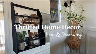 Decorating with Thrift Store Finds | Thrift Home Decor Haul | Home Styling on a Budget by Creating Home by Nicole 405 views 2 months ago 23 minutes
