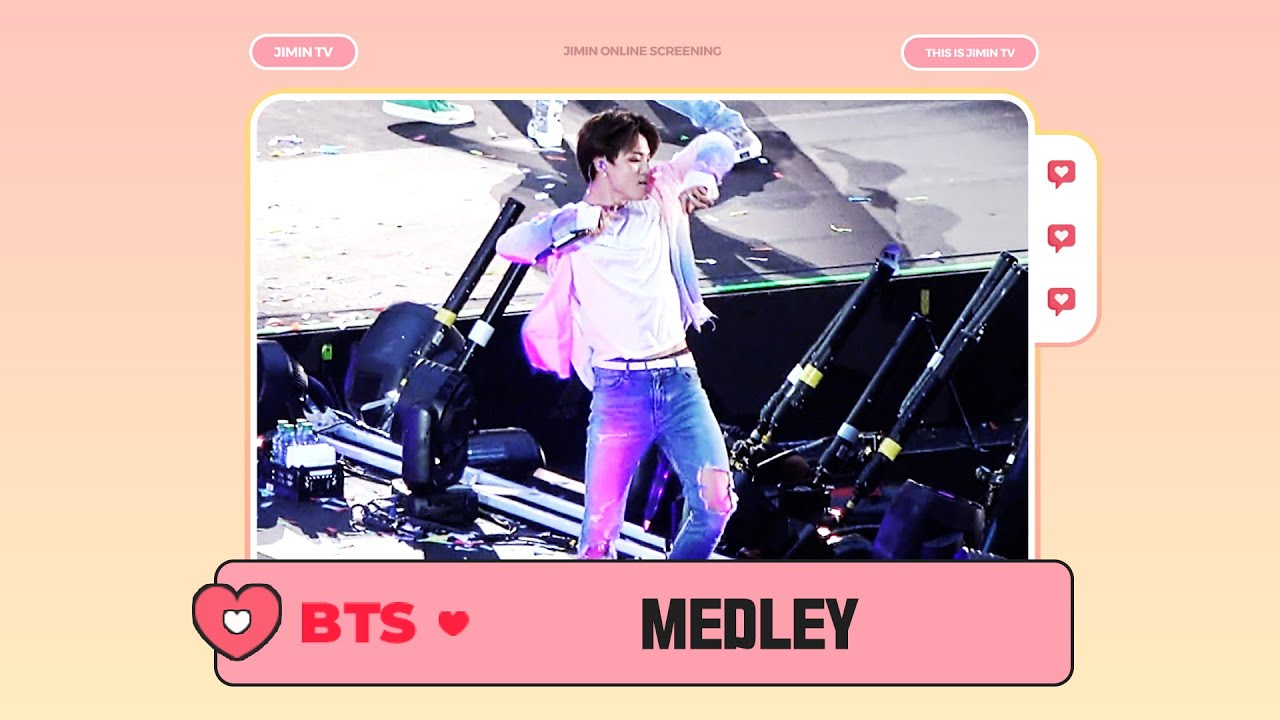 JIMIN TV :: Wembley｜MEDLEY 쩔어 뱁새 불타오르네 (190602 BTS SY Tour in London JIMIN FOCUS)