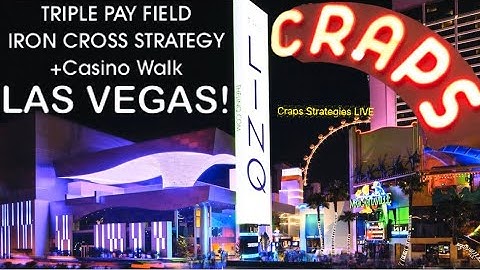 🎲Live Craps & Casino Walk •The LINQ Las Vegas Strip •Stadium bubble craps •Hybrid craps table? Ep32