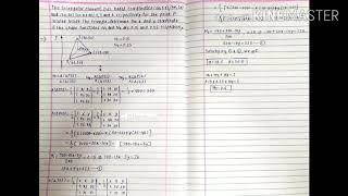 Problem on 3 noded triangular element ( Lecture 3)