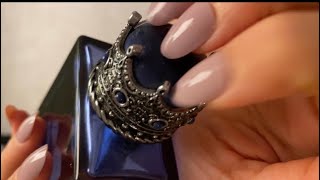 ASMR tingly tapping on random products w/ clicky whispers