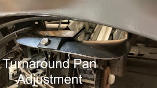 Turnaround Pan #31 - Brunswick Pinsetter Adjustment