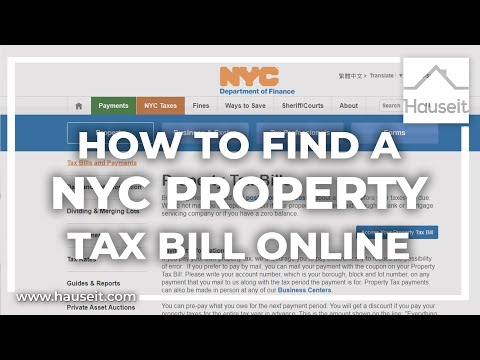 How to Easily Look up NYC Property Taxes Online [Tutorial]