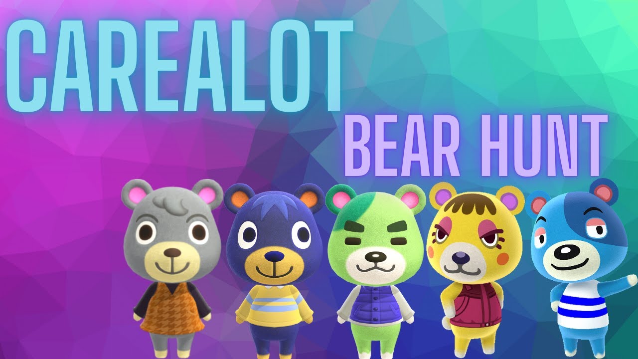 Members Villager hunt on Care a lot (my all bears Rainbow) island