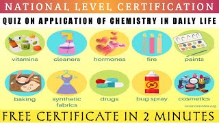 Quiz on Applications of Chemistry in Everyday Life | | IIT-JAM, SET, NET, CDS ,NDA Chemistry Test