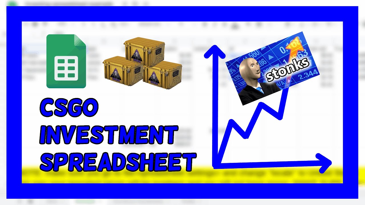 How to Create CSGO Investment Spreadsheet That Tracks Prices - YouTube