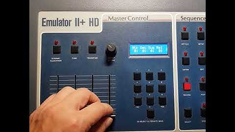 E-mu Emulator II+ HD