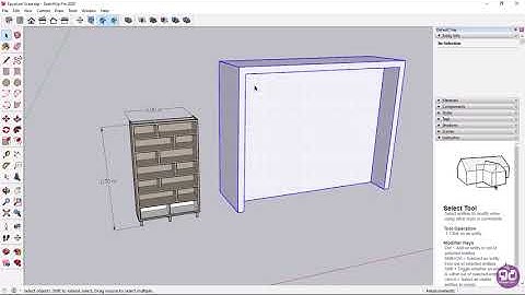 3-4 Scale tool (SketchUp Tutorials)