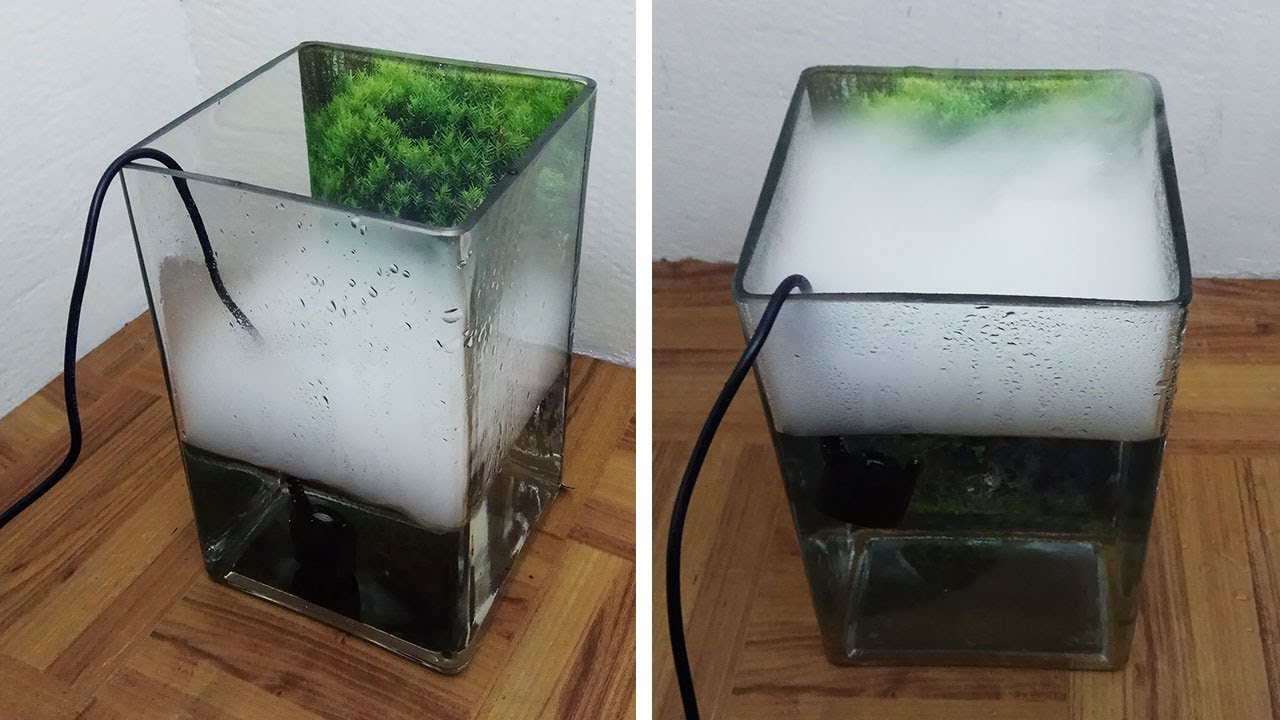 kein Licht Haofy Mini Mist Maker Fog Maker für Fountain Pond Fish Tank 