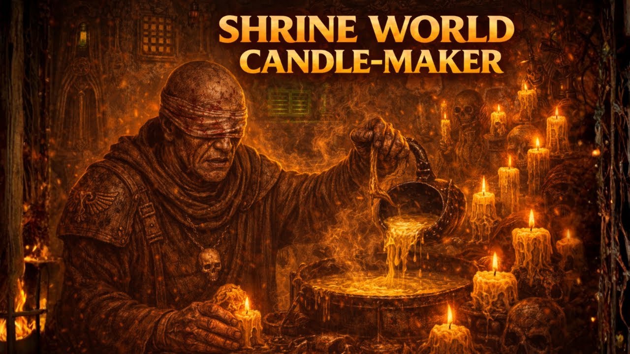 The Brutal Life of a Shrine World Candle-Maker | Warhammer 40K Lore