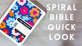Spiral Bible Unboxing and Quick Look