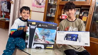 Playstation 5 And Playstation Mini Unboxing