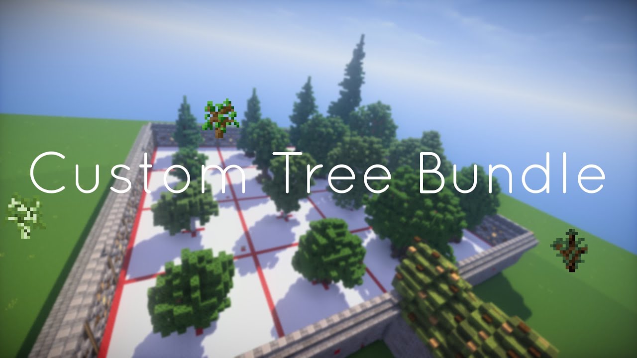 Tree Pack Minecraft Schematic
