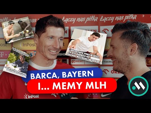 POCZĄTKI W BARCELONIE, MECZ Z BAYERNEM I MEMY Z IGĄ ŚWIĄTEK. LEWANDOWSKI: LUBIĘ JE, ALE…